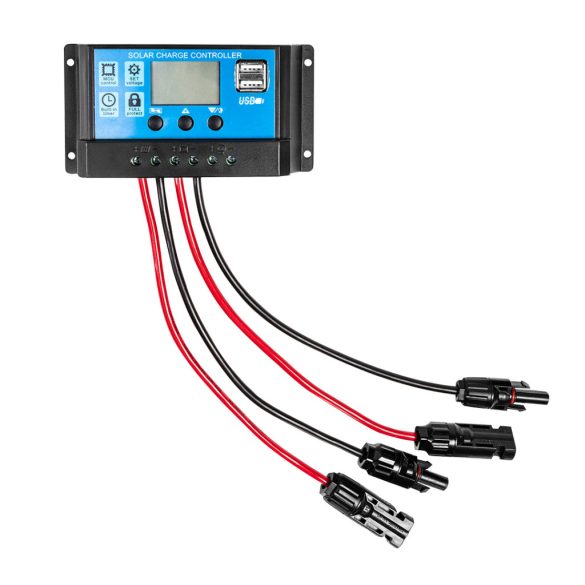 NEO TOOLS Napelemes töltésvezérlő 20A, 12/24V 90-150