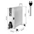 NEO TOOLS Olajradiátor, 11 bordás, 2 fokozatú, 1500/2500W 2 év garanciával 90-153