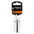 NEO TOOLS Gyújtógyertyakulcs 1/2"16mm, Mágneses, Spline 25 év garanciával 08-090