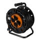 NEO TOOLS Kábeldob, hosszabbító, 30m/3x1,5mm2 réz kábel, 230V, IP20, hőkioldó, műanyag dob, fém keret  90-171