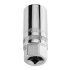 NEO TOOLS Gyújtógyertyakulcs 1/2"21mm, Mágneses, Spline 25 év garanciával 08-091