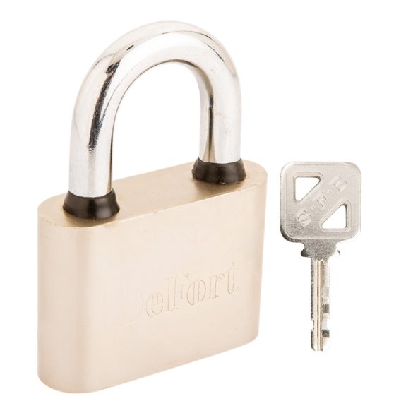 DEFORT LAKAT 60mm ACÉL 3 KULCCSAL 90U109