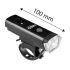 NEO TOOLS Kerékpár fényszóró, 400lm, LED akkus, 5W 91-005