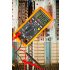 NEO TOOLS MULTIMÉTER Digitális, AC V, DC V, AC A, DC A, Tranziszt., Ellenáll., Hőmér., Dióda, Folyt., Kapac. 94-001