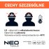 NEO TOOLS Védősisak magasban végzett munkához, fehér színű 97-211