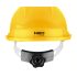 NEO TOOLS Védősisak állszíjjal, sárga 97-220