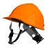 NEO TOOLS Védősisak állszíjjal, narancs 97-225