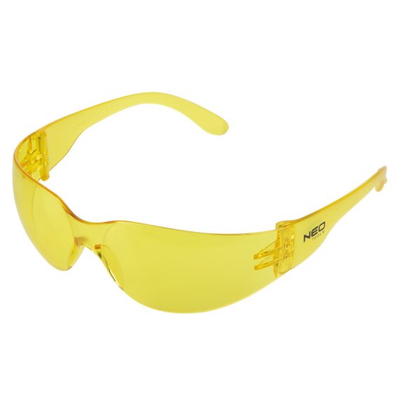 NEO TOOLS Védőszemüveg, sárga lencse, F osztályú védelem 97-503