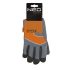 NEO TOOLS Munkakesztyű, műbőr, PVC elemek, 2121X, 10" 97-605