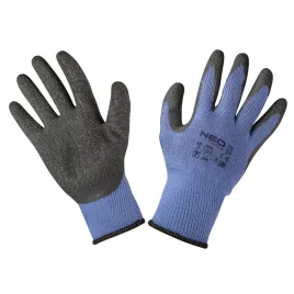  NEO TOOLS Munkakesztyű, latexbevonatú pamut poliészterrel, 2143X, 9" 97-640-9