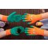 NEO TOOLS Munkakesztyű, gyerek, latex bevonatú poliészter, 4. méret 7-9 éves korig 97-644-4