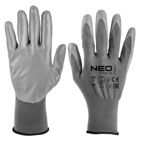 NEO TOOLS Munkakesztyű, poliuretán bevonatú poliészter, 4131X, 11, Rendelési egység: 12db 97-646-11