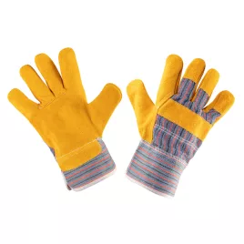   NEO TOOLS Munkakesztyű, sárga hasított marhabőr, 4243X, 10,5" 97-650