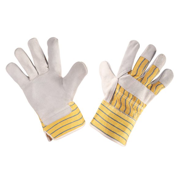 NEO TOOLS Munkakesztyű, szürke hasított marhabőr, 4243X , 10, 5" 97-651