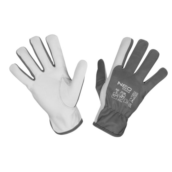NEO TOOLS MUNKAKESZTYŰ, 2122X, KECSKE BŐR, 11", CE 97-656-11