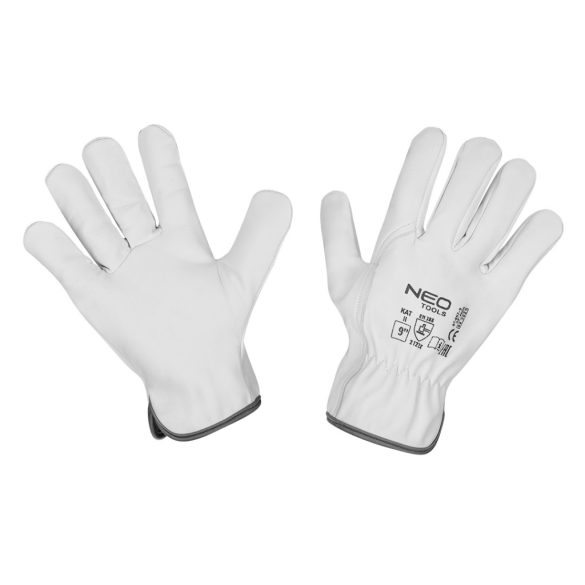 NEO TOOLS Munkakesztyű, 2122X, kecske bőr, 9", CE 97-657-9