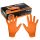 NEO TOOLS Munkakesztyű, perforált nitril, narancssárga, 50db, M 97-690-M