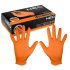 NEO TOOLS Munkakesztyű, perforált nitril, narancssárga, 50db, M 97-690-M