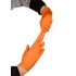 NEO TOOLS Munkakesztyű, perforált nitril, narancssárga, 50db, M 97-690-M