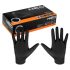 NEO TOOLS Munkakesztyű, perforált nitril, fekete, 100db, L 97-691-L