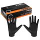NEO TOOLS Munkakesztyű, perforált nitril, fekete, 100db, M 97-691-M