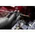 NEO TOOLS Munkakesztyű, perforált nitril, fekete, 100db, M 97-691-M
