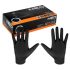 NEO TOOLS Munkakesztyű, perforált nitril, fekete, 100db, XL 97-691-XL