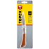 TOPEX Kés, Összecsukható kés retesszel, 8cm penge, fa markolat 98Z007