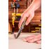 TOPEX Kés, összecsukható kés retesszel, 7cm penge, összecsukott 105mm 98Z106