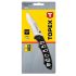 TOPEX Kés, összecsukható kés retesszel, 8cm penge, összecsukott 113mm 98Z107