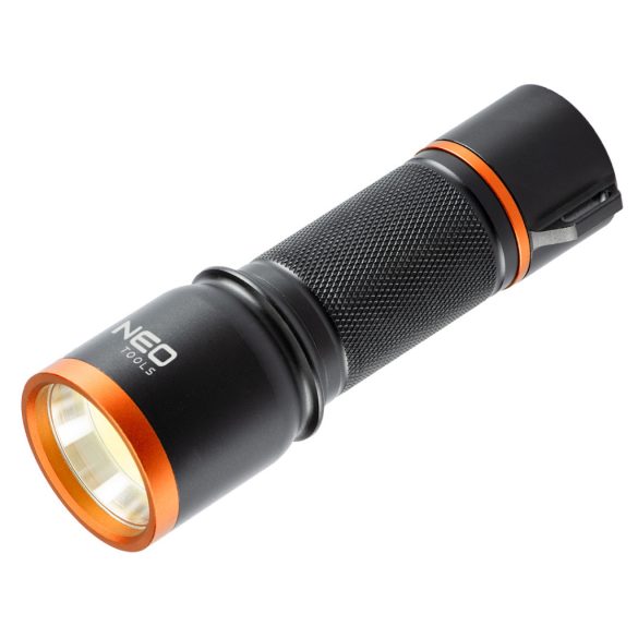 NEO TOOLS Zseblámpa, elemes 3xAA, 200lum, COB LED, 3W 99-032