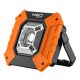 NEO TOOLS Reflektor, talpas, elemes 3xAA, COB LED 750lum, powerbank funkció, 10W 99-038