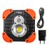 NEO TOOLS Akkus reflektor, talpas, tölthető, 750 + 250lum COB LED, powerbank funkció, 10W 99-040