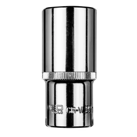   NEO TOOLS Dugókulcs 22mm, 3/8", hosszú hatlapú 25 év garanciával 08-197