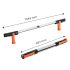 NEO TOOLS Akkus 2az1-ben szédszedhető műhely-vizsgálólámpa, tölthető, 2x350 lum SMD 99-047