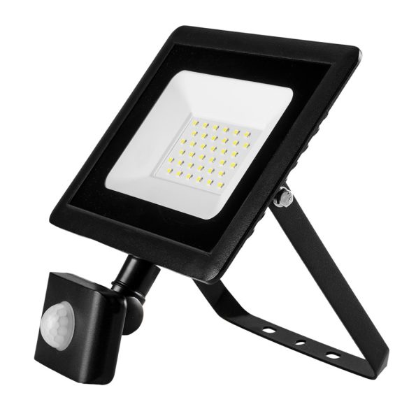 NEO TOOLS Reflektor, mozgásérzékelős, 230V/30W, 2400 lum, SMD led 2 év garanciával 99-049