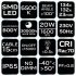 NEO TOOLS Reflektor 230V/20W, 1600lum, SMD led 2 év garanciával 99-051