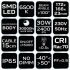 NEO TOOLS Reflektor 230V/30W, 2400lum, SMD led 2 év garanciával 99-052