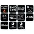 NEO TOOLS Kerti napelemes állólámpa, SMD LED, Láng effektus, 1W, 35 lumen 99-057
