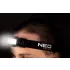 NEO TOOLS Fejlámpa, tölthető USB 180lum COB LED + mozgásérzékelővel 99-069