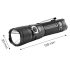 NEO TOOLS Zseblámpa, tölthető, USB C, 1500 lum, SST 40 LED 99-075
