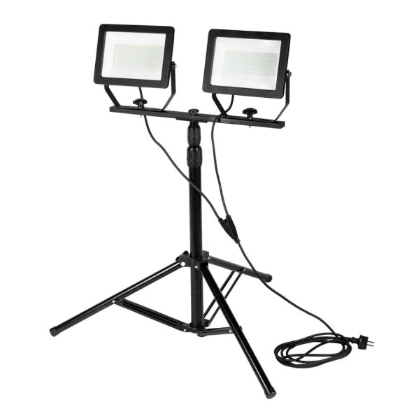 NEO TOOLS Reflektor, állványos 230V/2X100W, 17000lum, SMD led, max.1.8m 2 év garanciával 99-096
