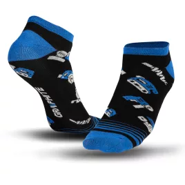   GRAPHITE Munkazokni, 80% pamut, szerszám mintás43-46, kék/fekete, Graphite GD033