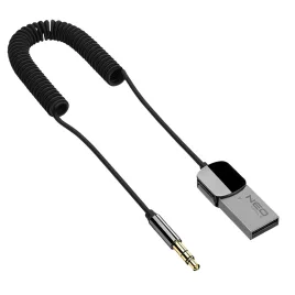   NEO TOOLS Autós USB-Aux átalakító kábel, 1m hosszúság, 5m hatótáv GD037