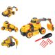 NEO TOOLS Játék munkagép, 4az1ben, szerelőkészlettel GD041