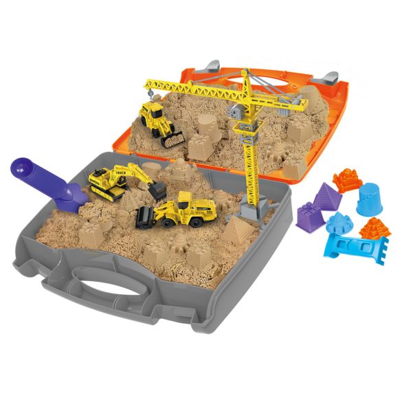 NEO TOOLS Játékszett építőipari gépekkel, kofferben GD042