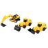 NEO TOOLS Játékszett építőipari gépekkel, kofferben GD042
