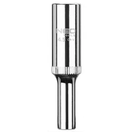   NEO TOOLS Dugókulcs 4.5mm, 1/4", hosszú, 6 pontos, SUPERLOCK 25 év garanciával 08-236