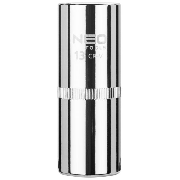NEO TOOLS Dugókulcs 13mm, 1/4", hosszú, 6 pontos, SUPERLOCK 25 év garanciával 08-246