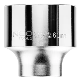   NEO TOOLS Dugókulcs 60mm, 3/4", 12 pontos 25 év garanciával 08-332
